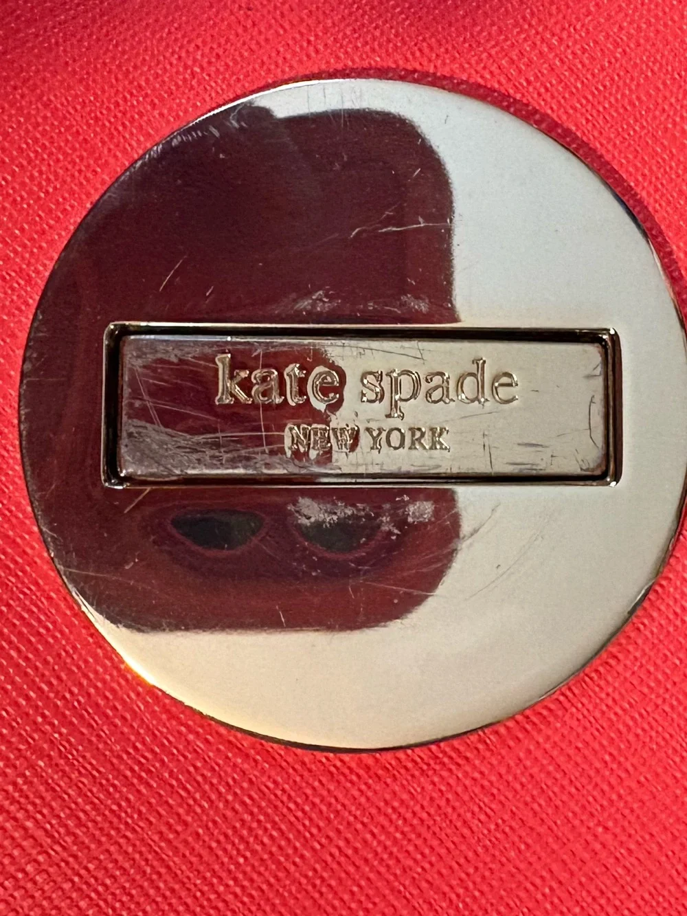 kate spade Red  Crossbody with Turn-Lock Detail